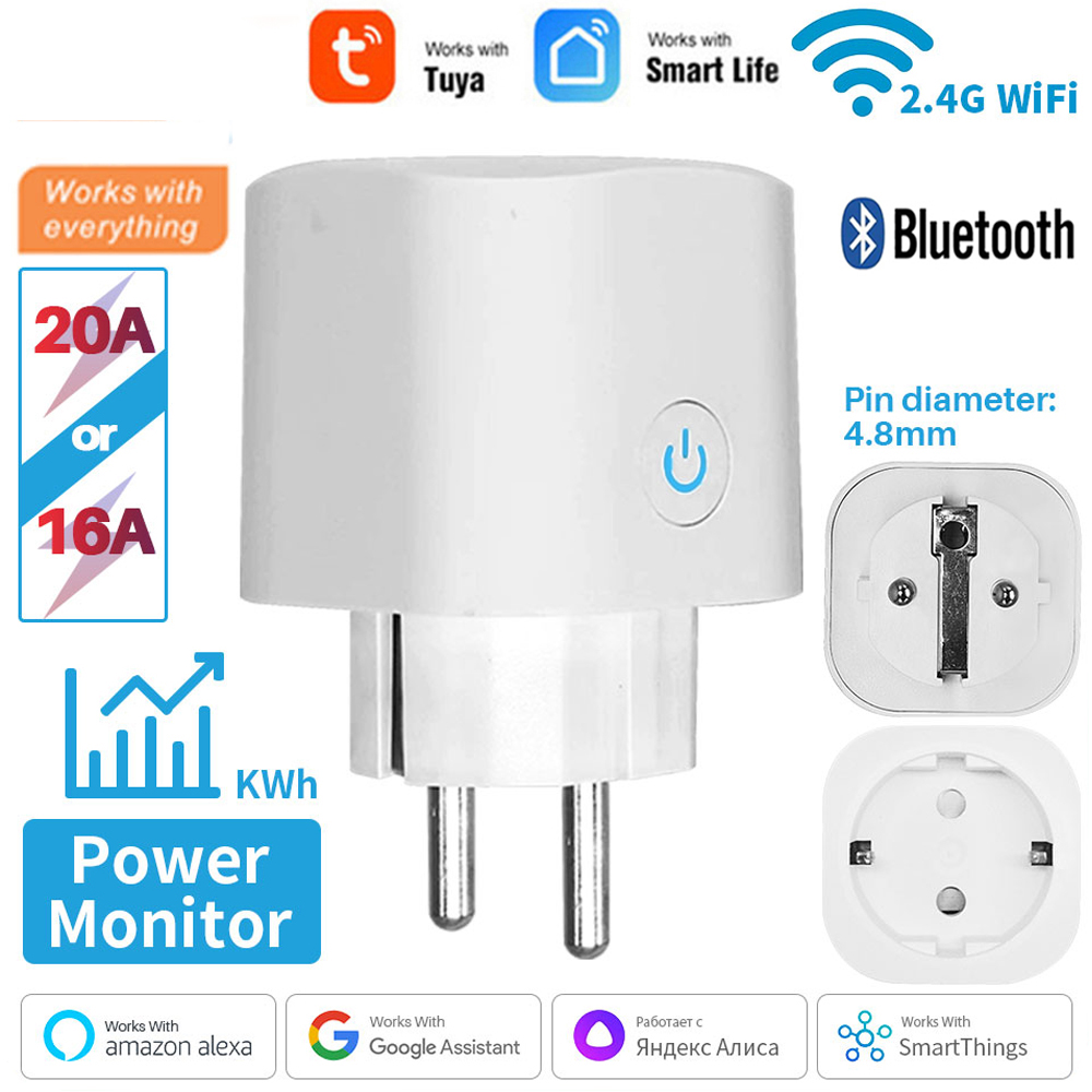 Smart Home Living Room - Work With TUYA Smart Plug WiFi