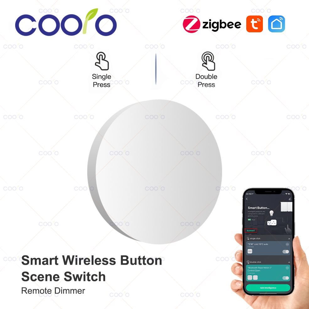 Smart Home Mqtt - Tuya ZigBee Smart Button Scene Switch