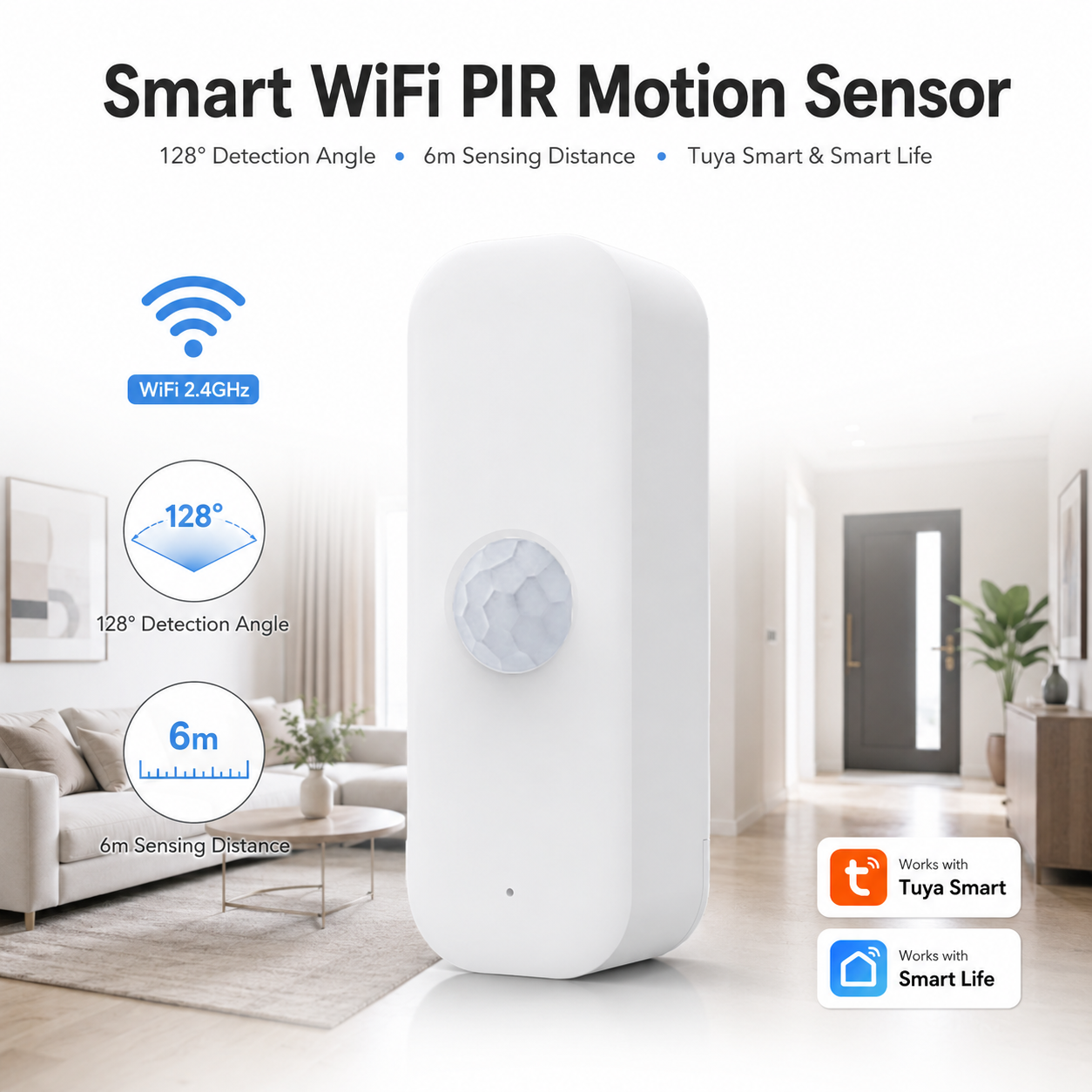 Smart Home Web - Tuya WiFi Motion Sensor Smart PIR