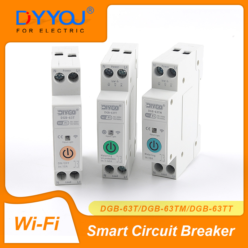 Smart Home Energy App - Smart WIFI Circuit Breaker Tuya APP