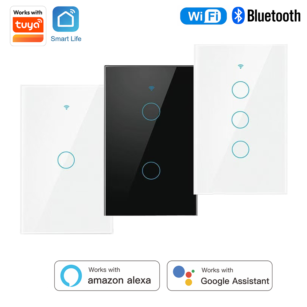 Smart Home Plus - Tuya US-Spec Touch-Activated Smart Switch Universal