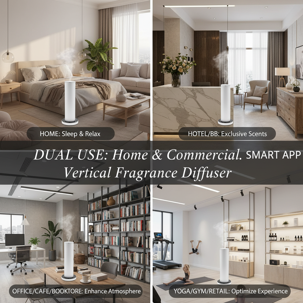 Floor Standing Essential Oil D - Smart Home Fragrance Diffuser ulasan dan harga