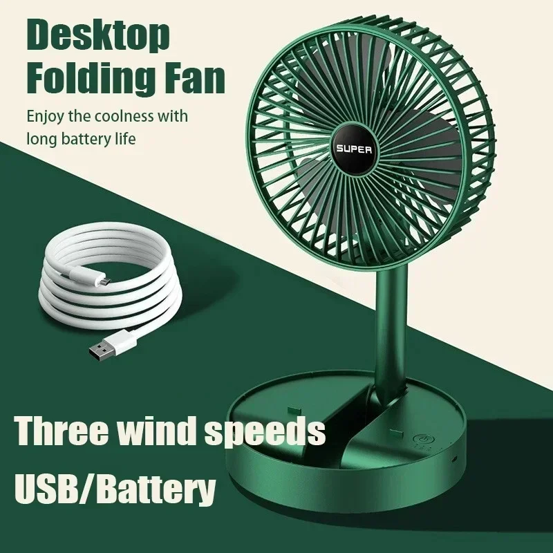 Adjustable Folding USB Fan Min - Smart Home Pc ulasan dan harga