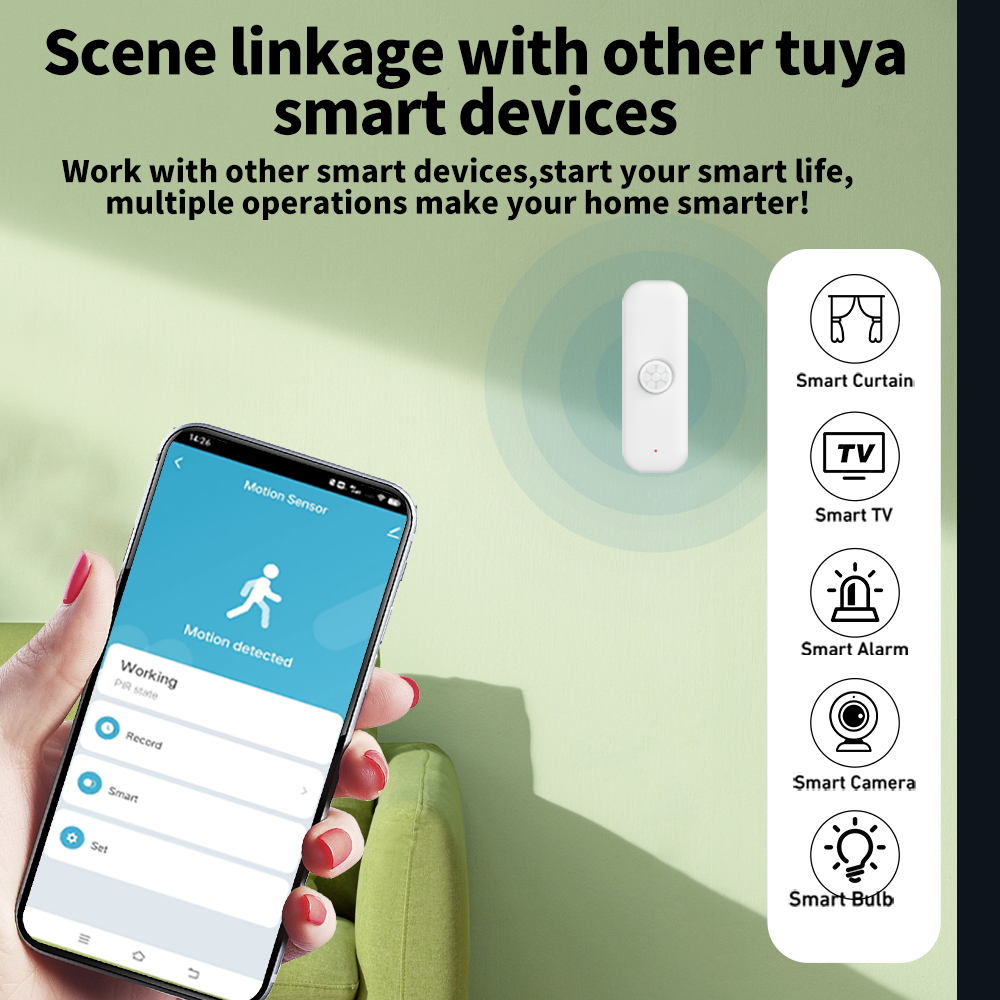 Tuya WiFi Motion Sensor Smart  - Smart Home Web ulasan dan harga