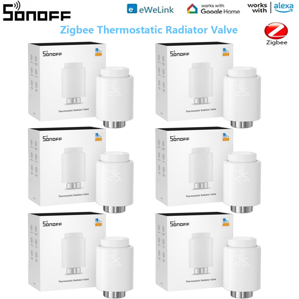 SONOFF Smart TRV Zigbee Thermo - Smart Home Mqtt ulasan dan harga