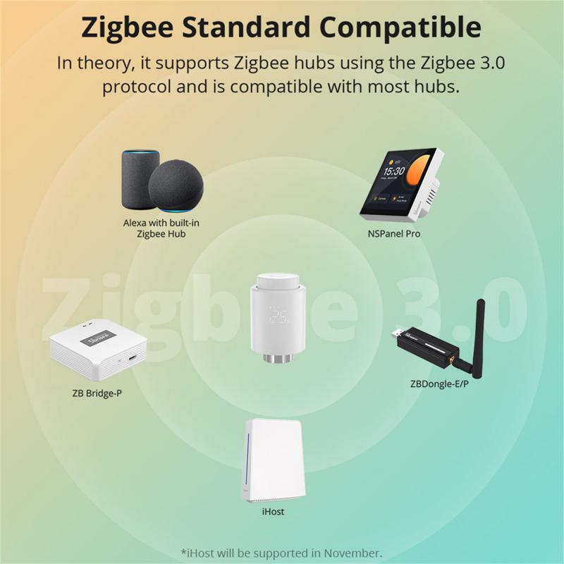 SONOFF Smart TRV Zigbee Thermo - Smart Home Mqtt ulasan dan harga