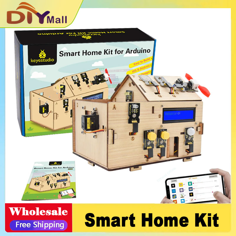 Keyestudio Smart IoT Home Kit  - Smart Home Arduino ulasan dan harga