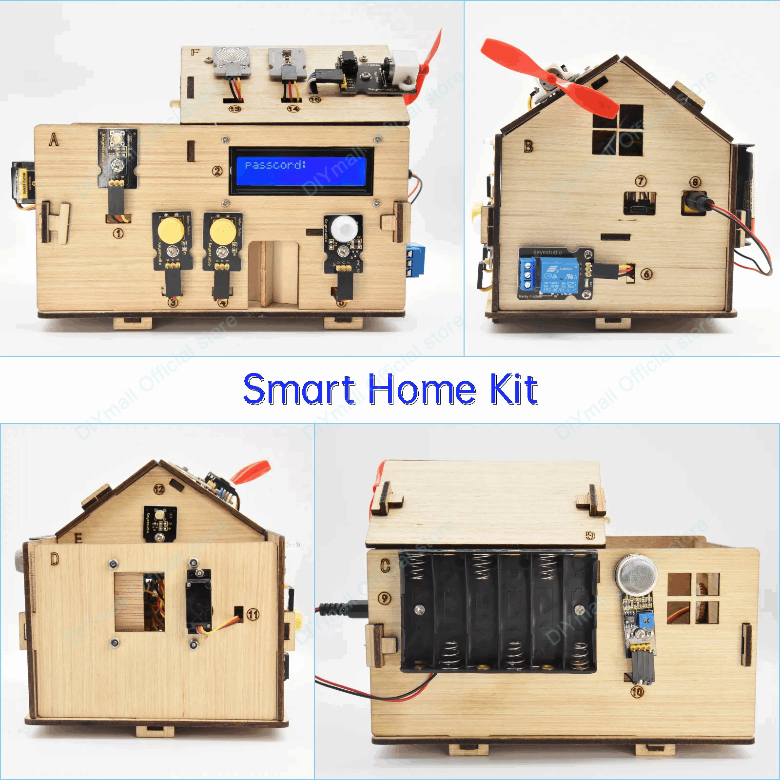 Keyestudio Smart IoT Home Kit  - Smart Home Arduino ulasan dan harga