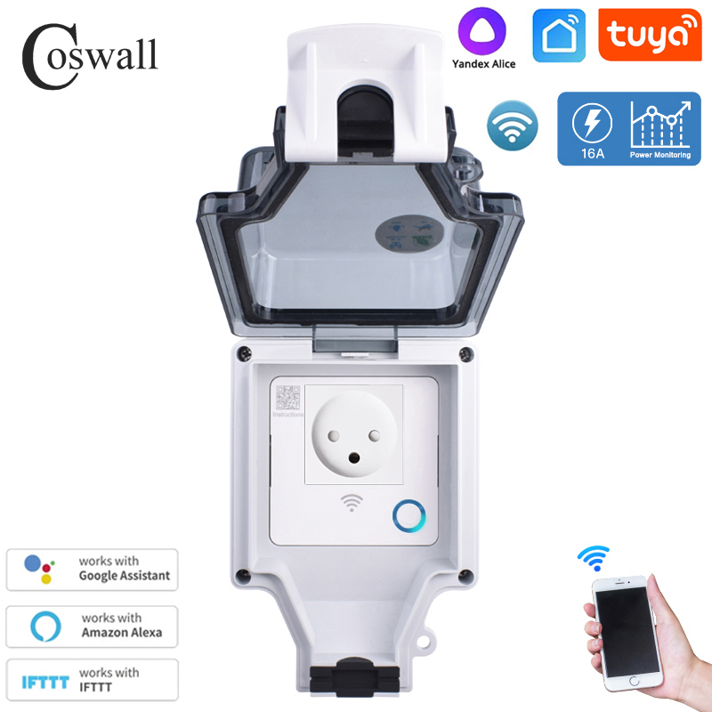 Coswall Tuya Wifi IP66 Waterpr - Smart Home Living Room ulasan dan harga