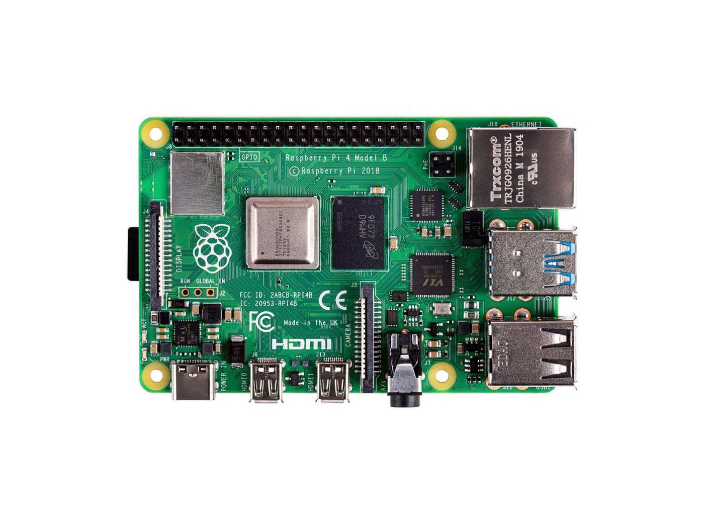 Raspberry Pi 4 Computer Model  - Smart Home Pc ulasan dan harga