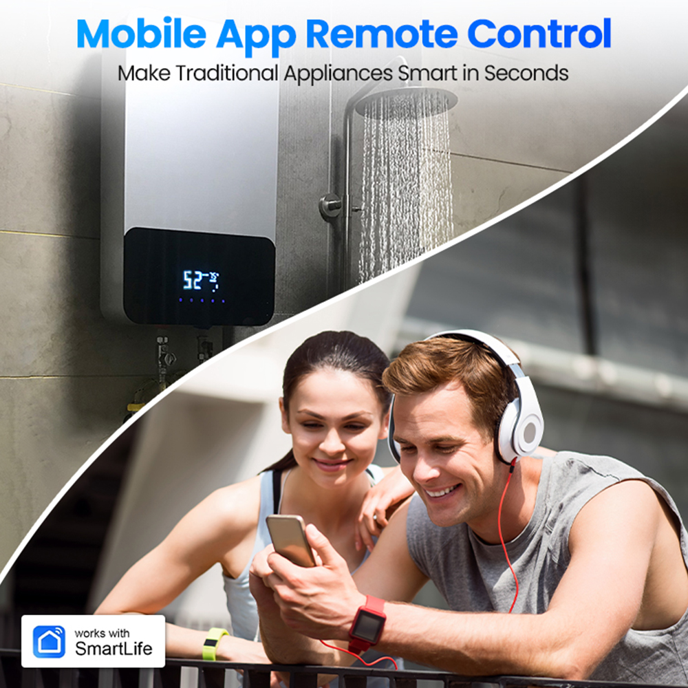 WiFi Smart Plug 16A UK Socket  - Smart Home Energy App ulasan dan harga