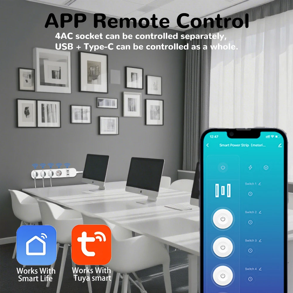 BORUIDAPLS FR Plug WiFi Smart  - Smart Home Energy App ulasan dan harga