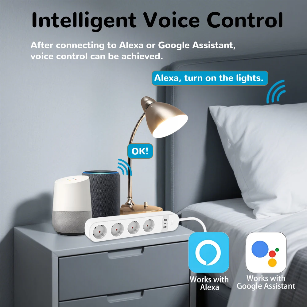 BORUIDAPLS FR Plug WiFi Smart  - Smart Home Energy App ulasan dan harga