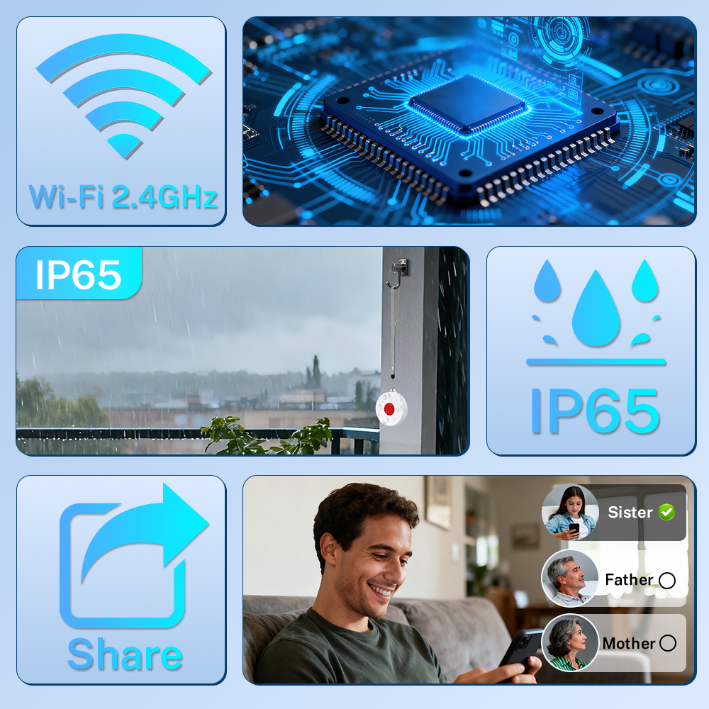 Tuya ZigBee Smart Button IP65  - Smart Home Remote ulasan dan harga