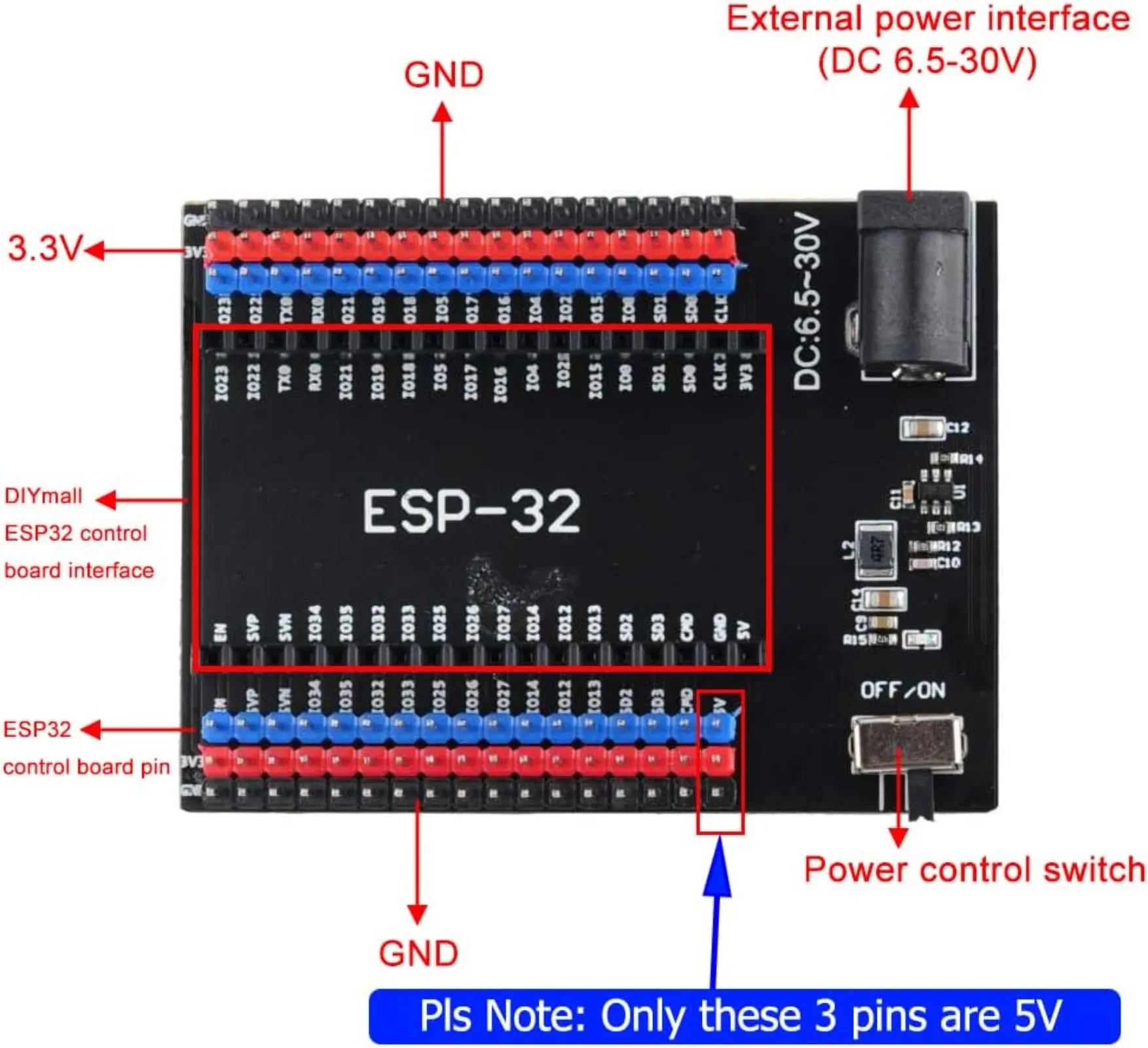 DEVIT V1 ESP32-32 Development  - Smart Home Arduino ulasan dan harga