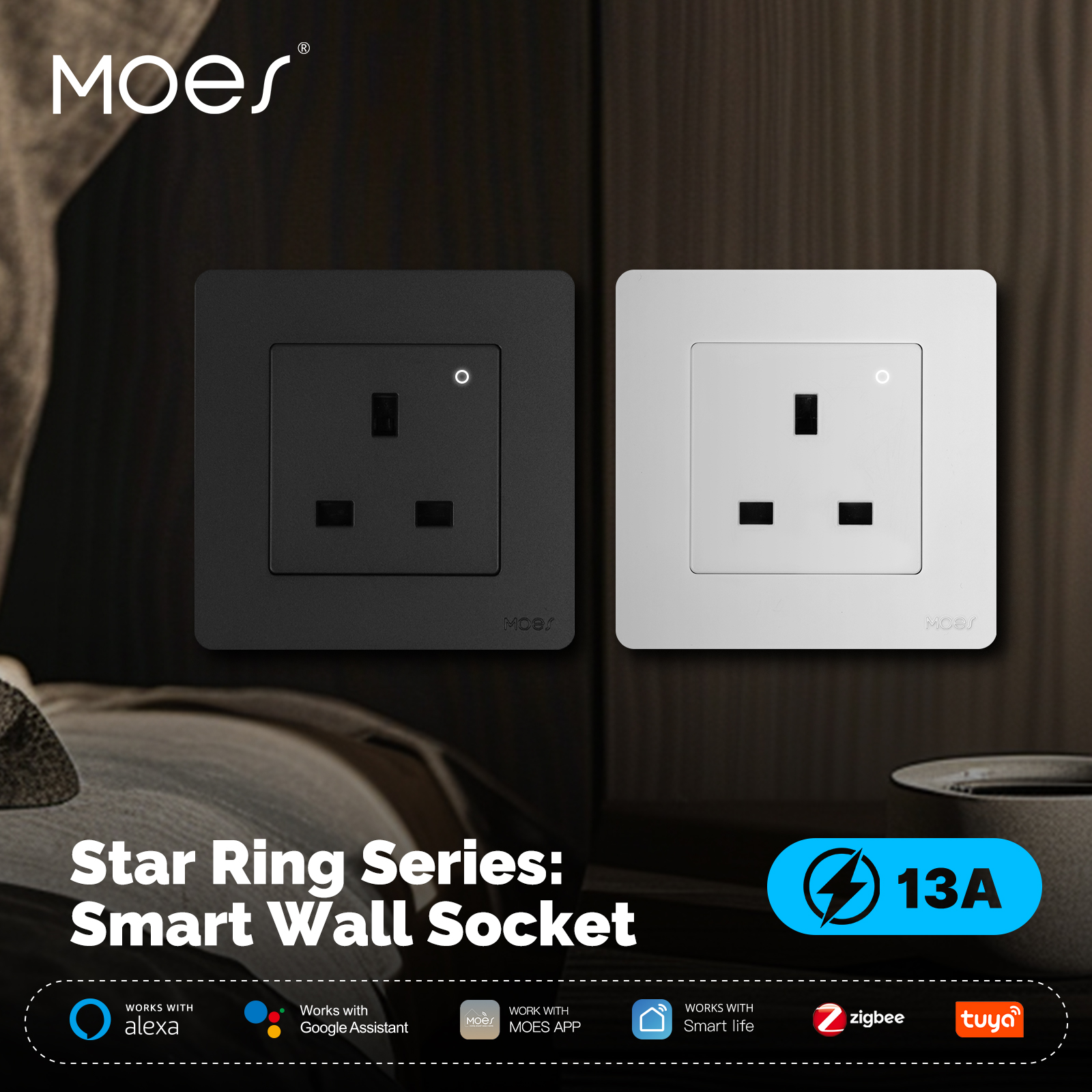 MOES Tuya ZigBee Smart Socket  - Smart Home Or Smart Home ulasan dan harga