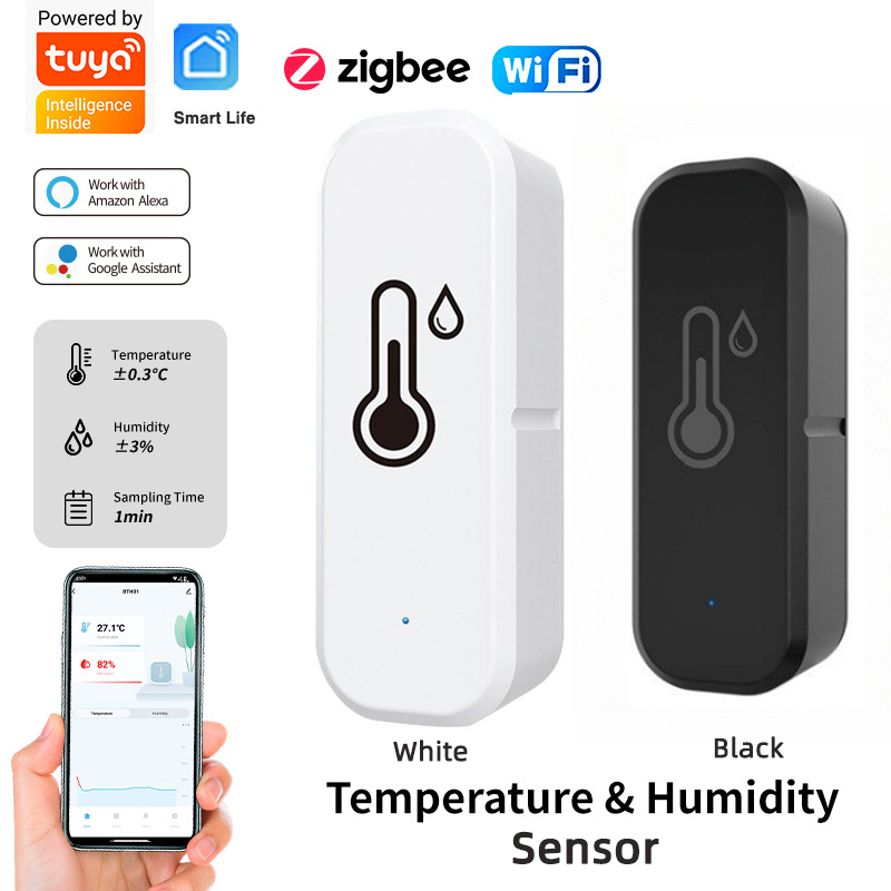 Tuya Zigbee/wifi Temperature H - Smart Home Mqtt ulasan dan harga