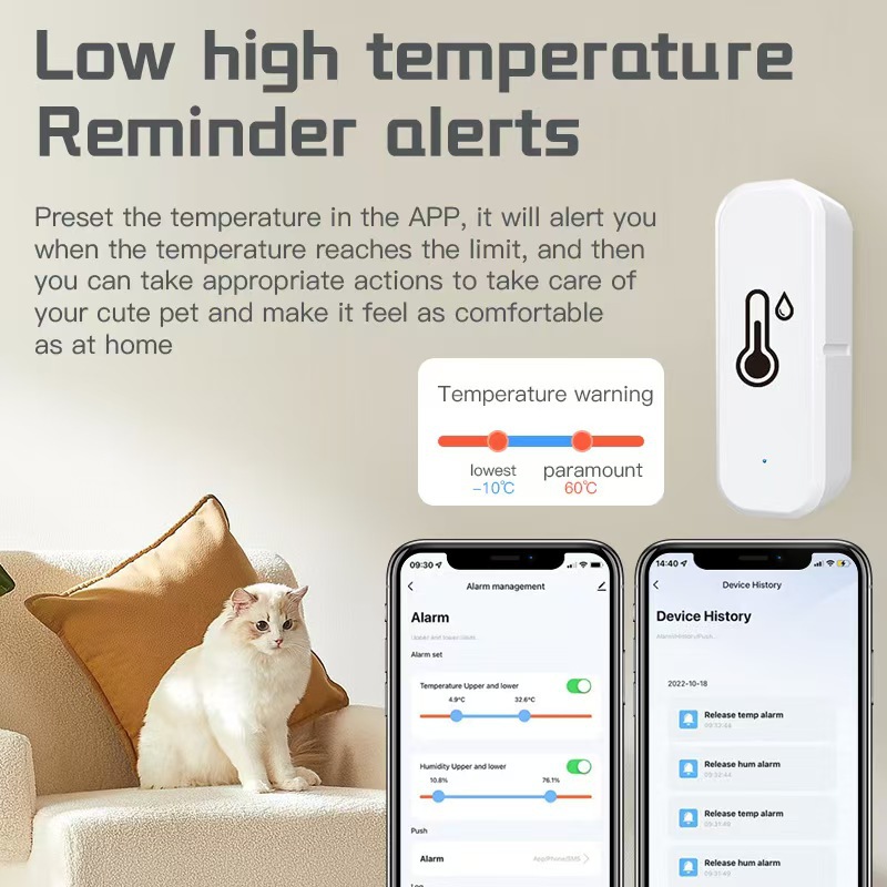 Tuya Zigbee/wifi Temperature H - Smart Home Mqtt ulasan dan harga