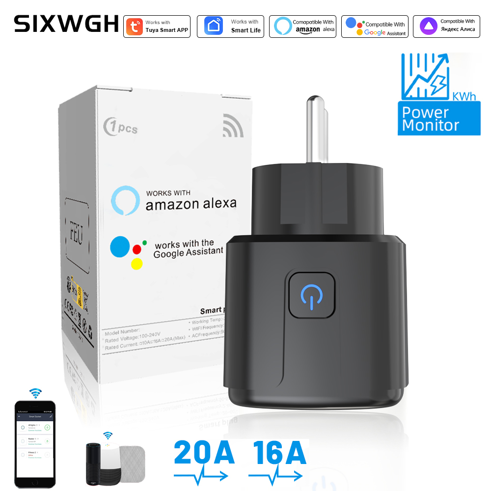 Tuya Smart Socket WiFi Remote  - Smart Home Web ulasan dan harga