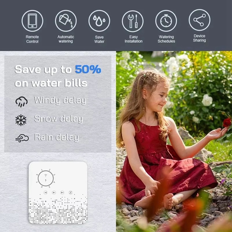 Tuya WiFi Smart Sprinkler Cont - Smart Home Web ulasan dan harga