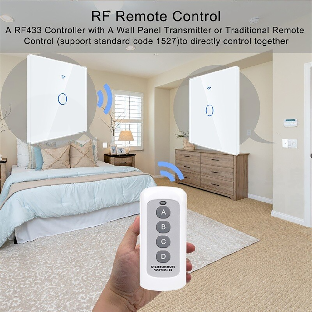 AXUS EU WiFi Smart Light Switc - Smart Home Remote ulasan dan harga