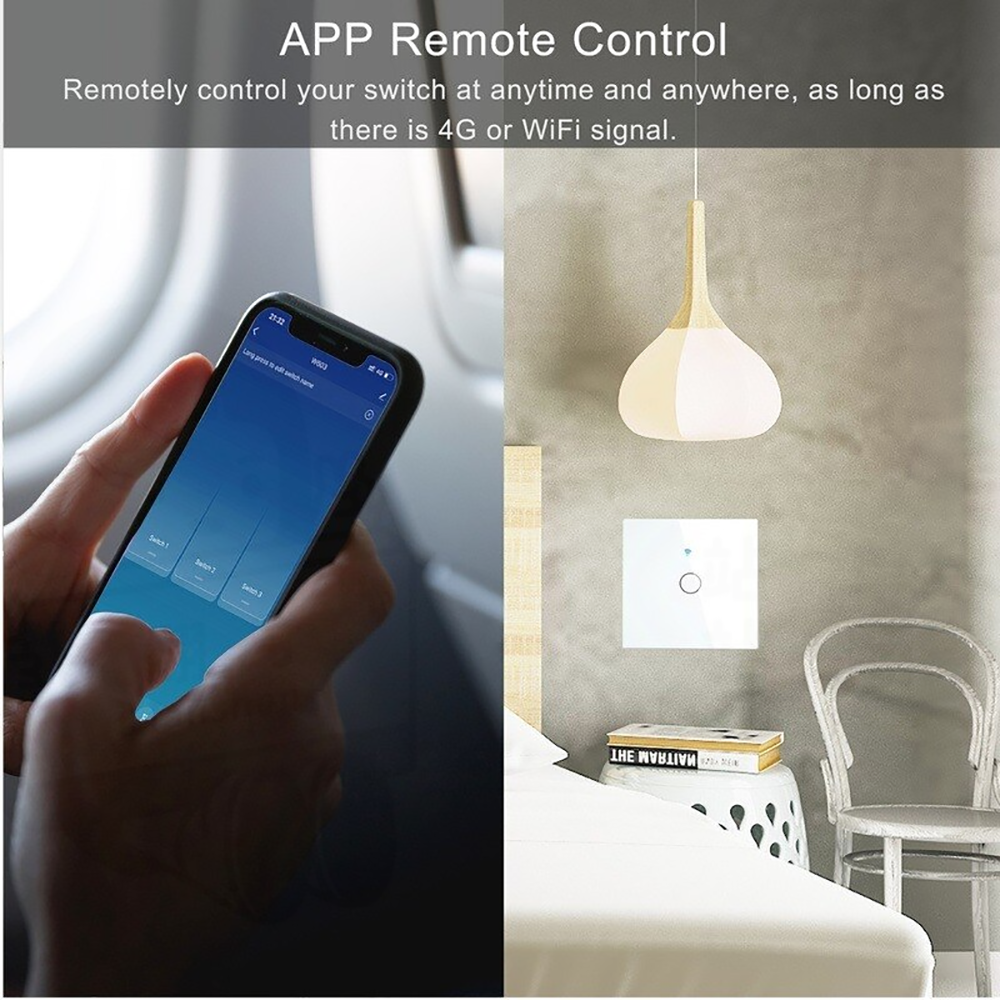 AXUS EU WiFi Smart Light Switc - Smart Home Remote ulasan dan harga