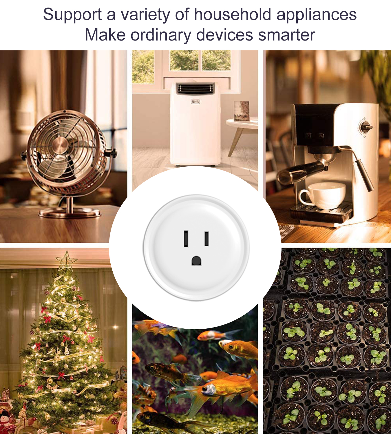 Tuya US-Spec 10A Smart round P - Smart Home Web ulasan dan harga