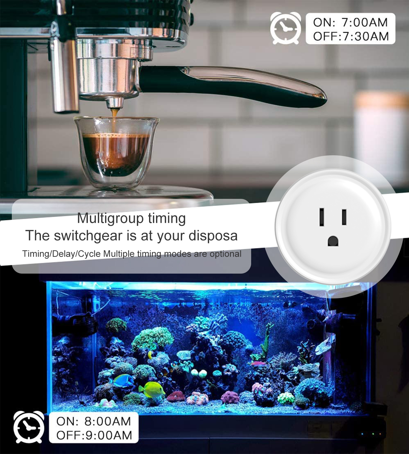 Tuya US-Spec 10A Smart round P - Smart Home Web ulasan dan harga