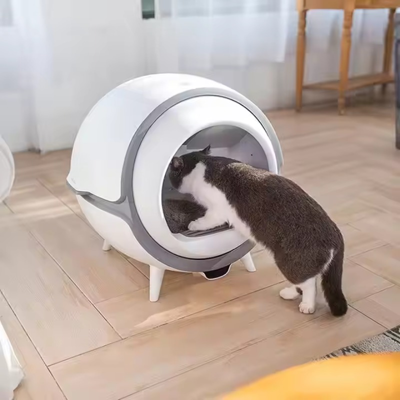 XL Large Cat Litter Box Automa - Smart Home Xl ulasan dan harga