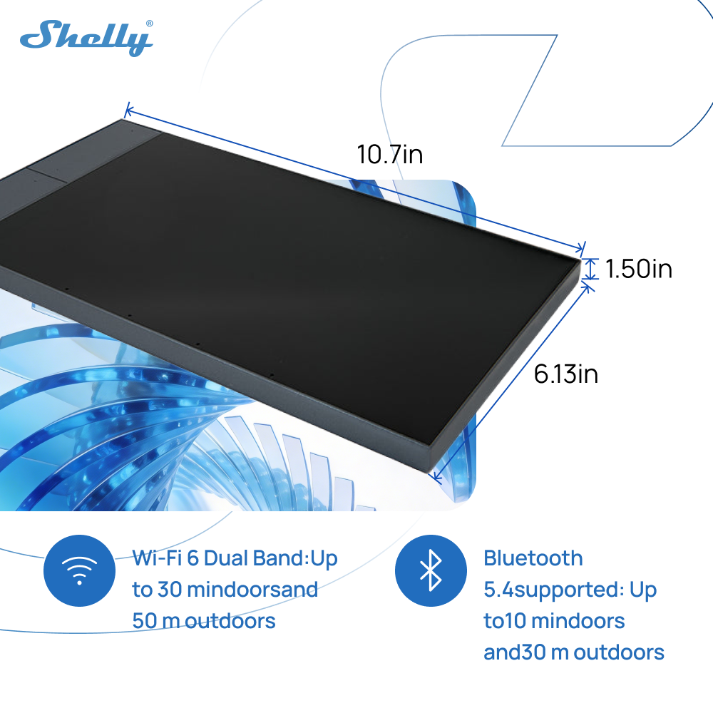 Shelly Wall Display XL Smart H - Smart Home Xl ulasan dan harga