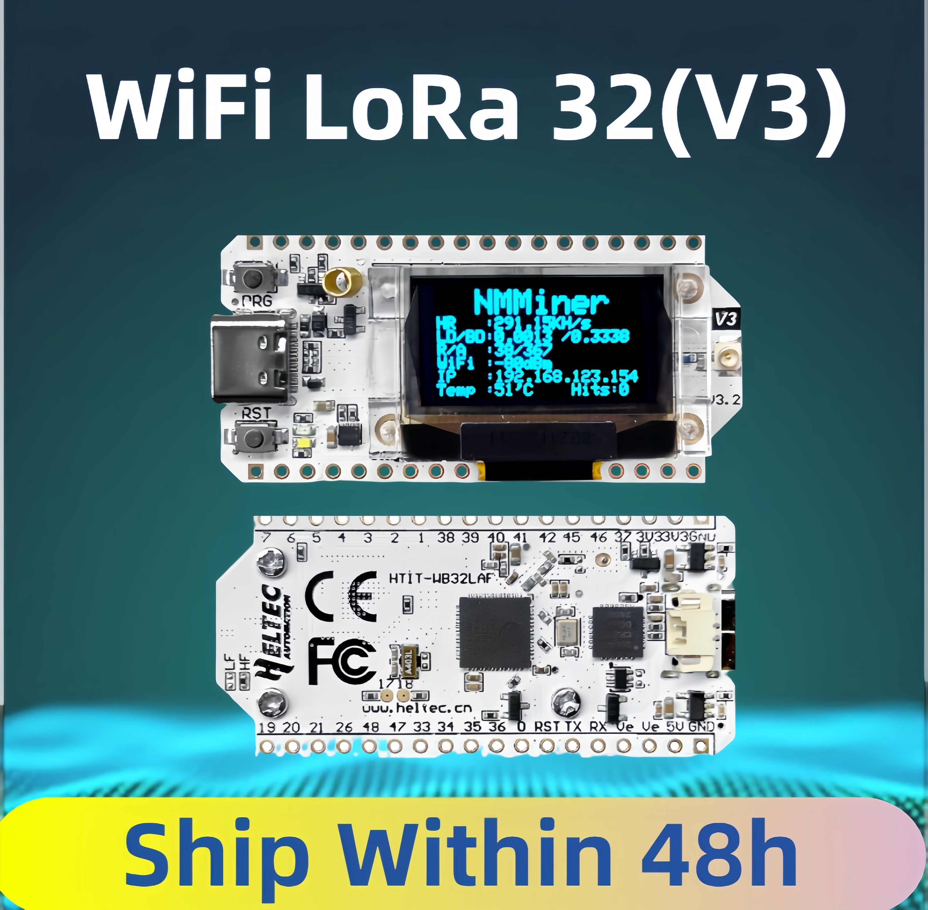 Meshtastic Wifi Heltec LoRa 32 - Smart Home Arduino ulasan dan harga