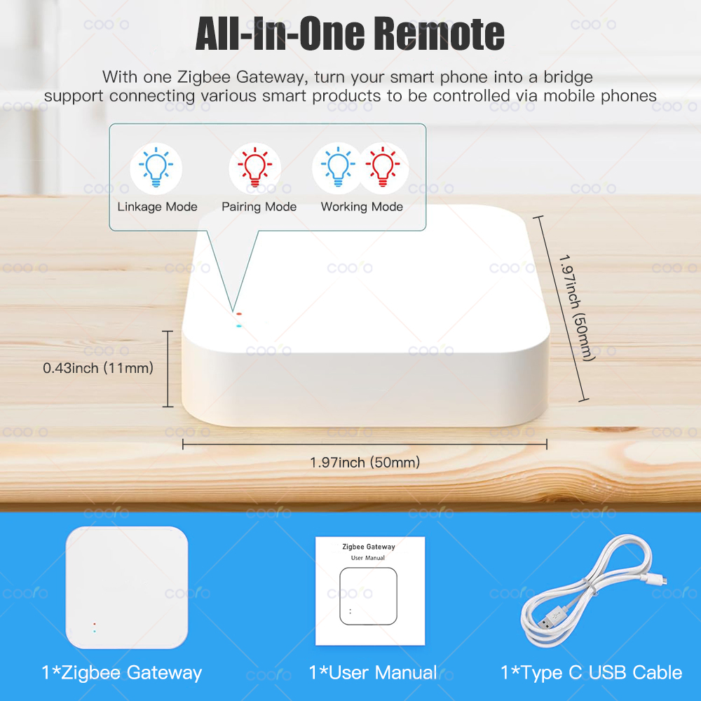 Zigbee 3.0 Gateway Hub Smart H - Smart Home Mqtt ulasan dan harga