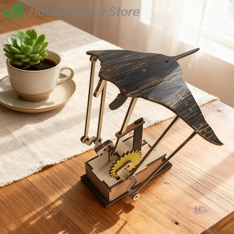 ※Wooden Electric Manta Ray Orn - Smart Home Pc ulasan dan harga