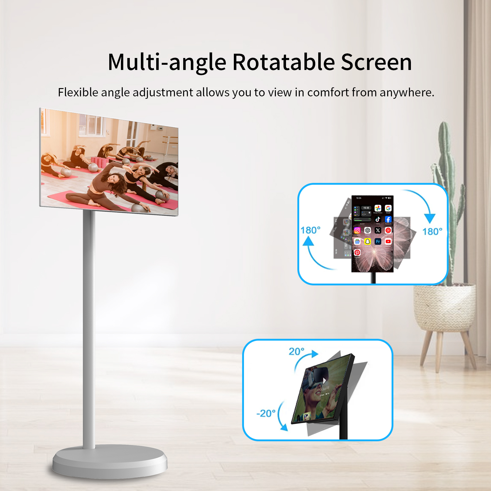 21.5 24 27 32 Inch HD Android  - Smart Home Or Smart Home ulasan dan harga