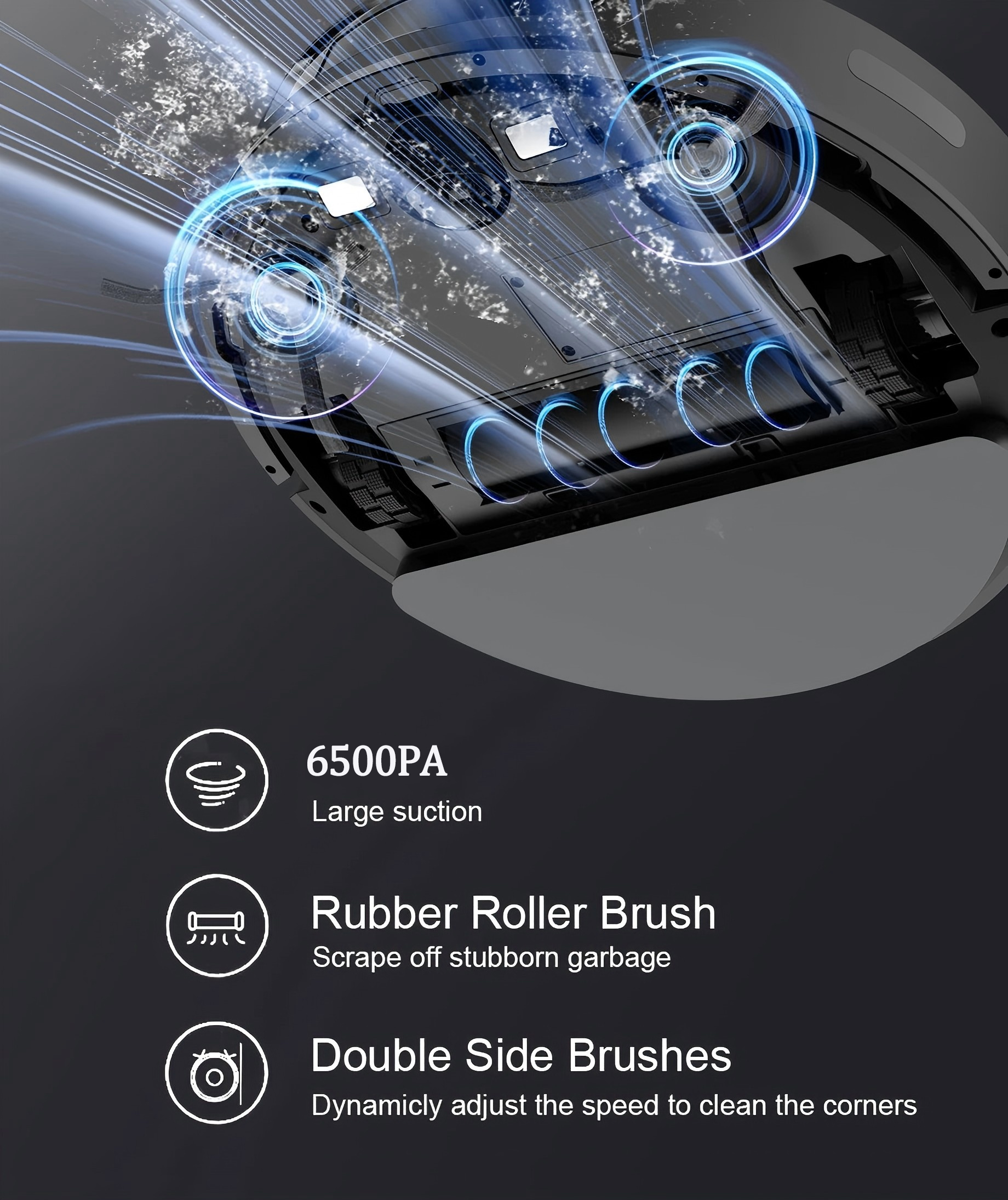 Robot Vacuum Cleaner Combo Mop - Smart Home Remote ulasan dan harga