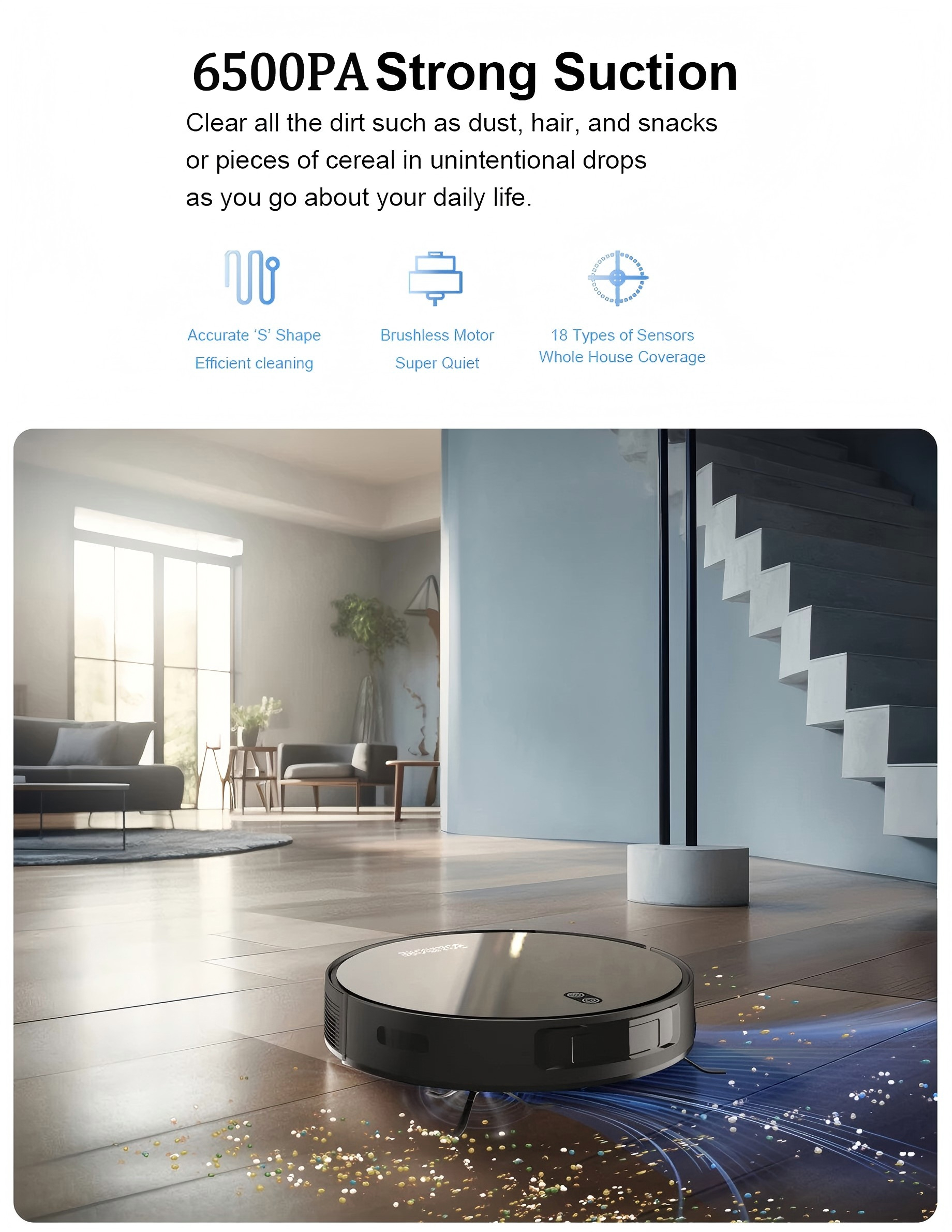 Robot Vacuum Cleaner Combo Mop - Smart Home Remote ulasan dan harga