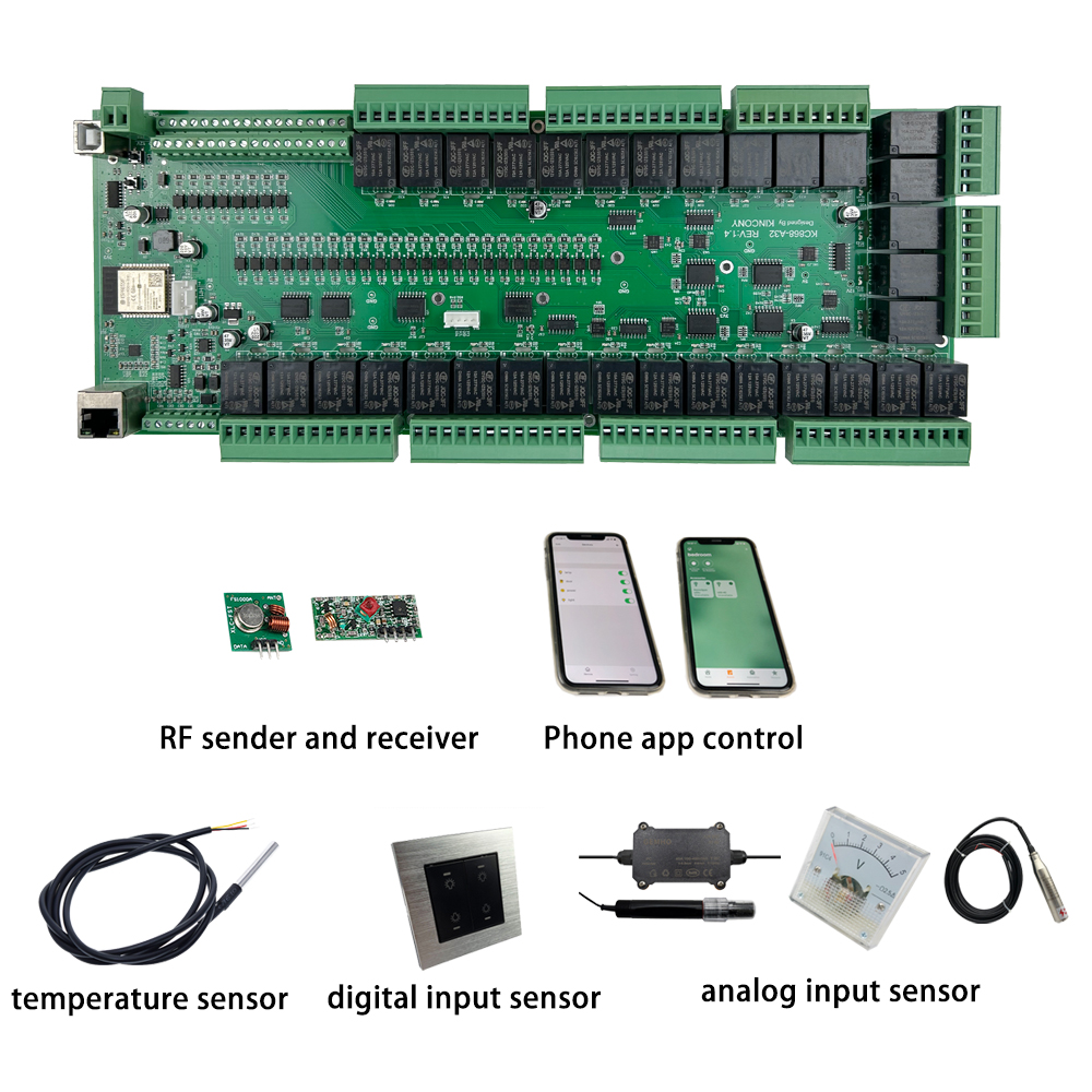 KC868-A32 ESP32 Wifi  RS232 US - Smart Home Mqtt ulasan dan harga