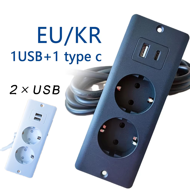 EU KR Table Recessed Sockets 2 - Smart Home Pc ulasan dan harga