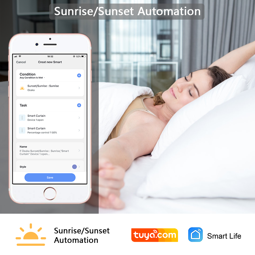 Tuya Smart Life ZigBee 3.0 Cur - Smart Home Mqtt ulasan dan harga
