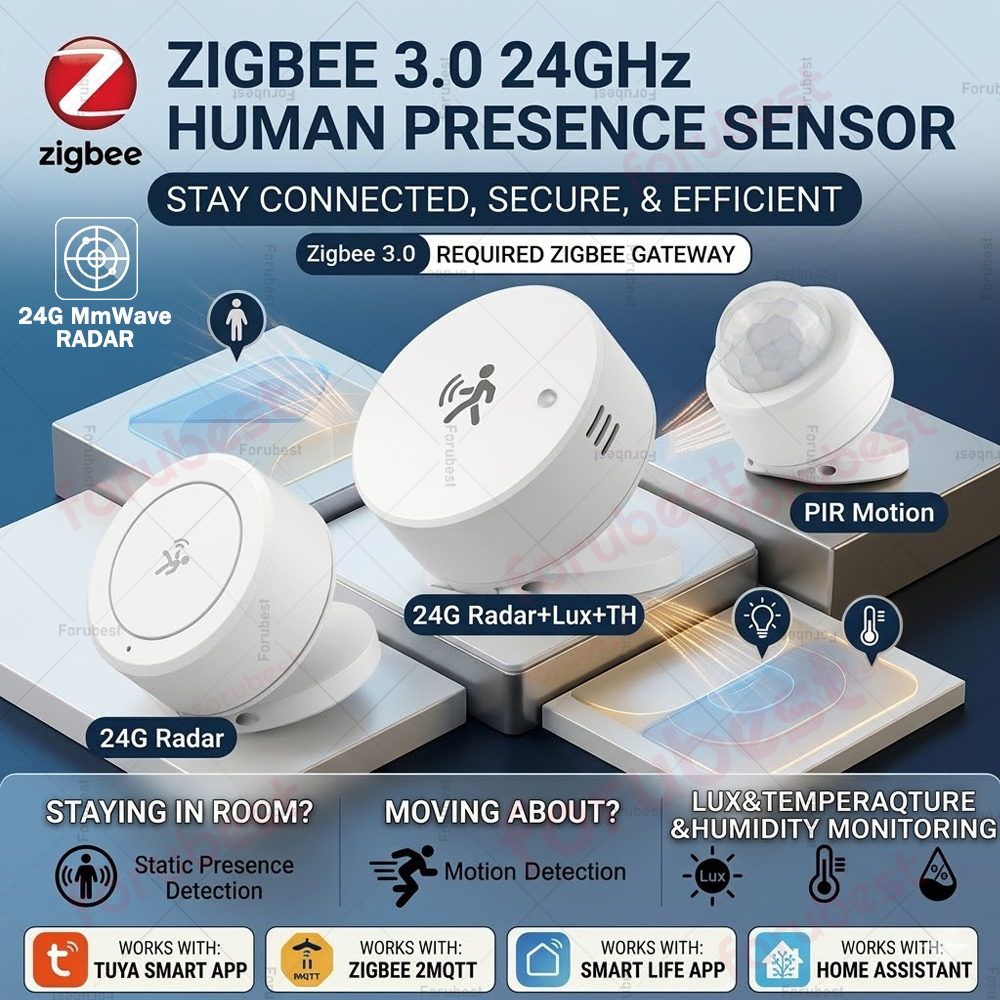 Zigbee 24G mmWave Human Presen - Smart Home Or Smart Home ulasan dan harga