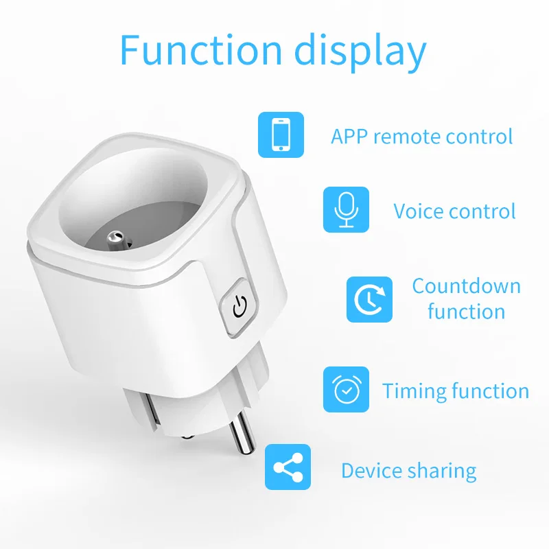 Smart Socket EU Plug WIFI or Z - Smart Home Or Smart Home ulasan dan harga