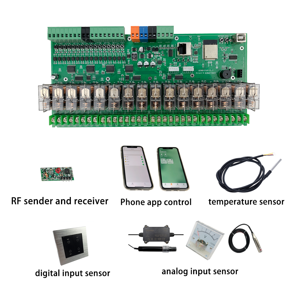 KC868-E16S ESP32 Wifi  RS232 U - Smart Home Mqtt ulasan dan harga