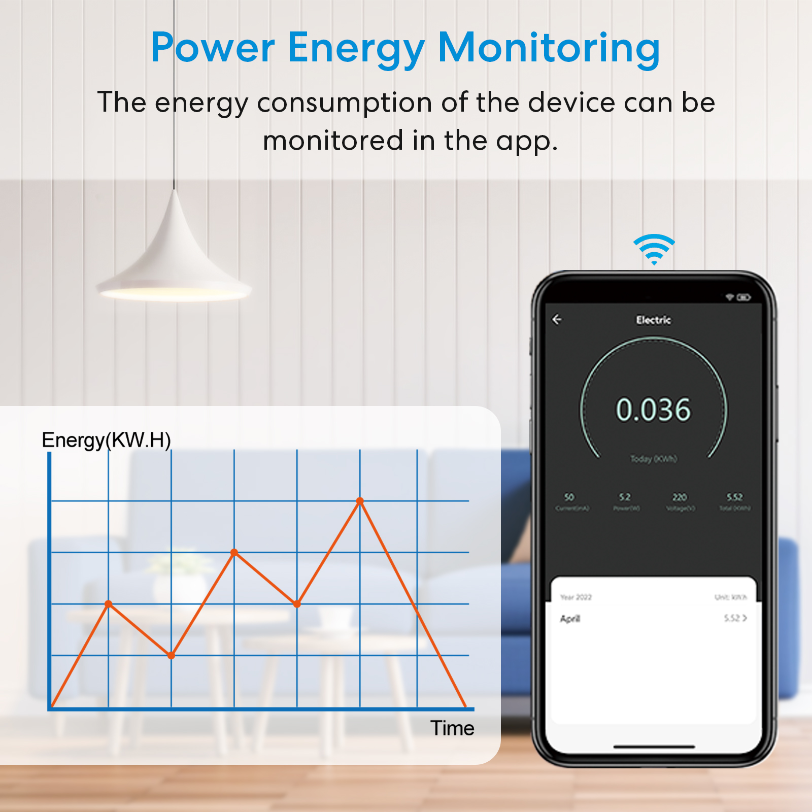 QCSMART Wireless Power Energy  - Smart Home Energy App ulasan dan harga