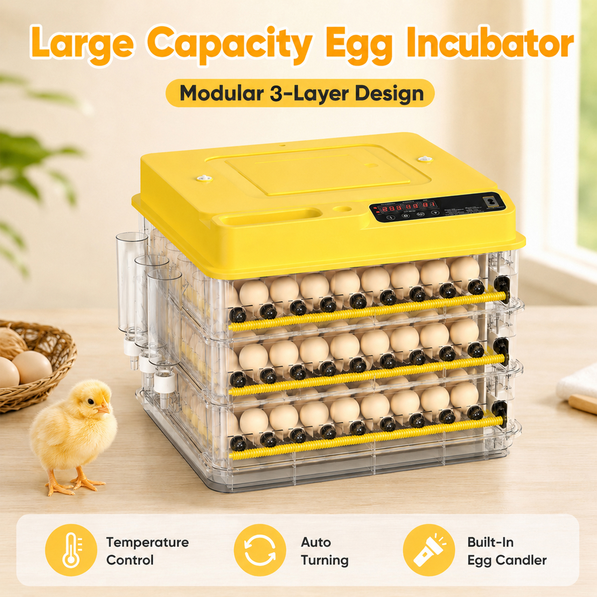 3 Layer Smart Electric Egg Inc - Smart Home Remote ulasan dan harga