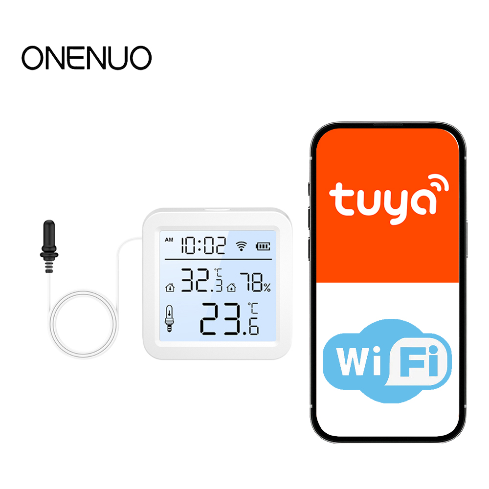 WiFi Humidity Temperature Sens - Smart Home Web ulasan dan harga