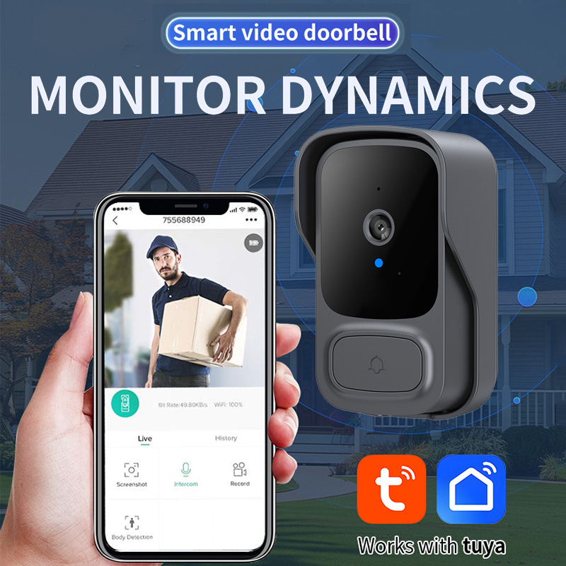 Tuay Wifi Doorbell Camera With - Smart Home Video Doorbell Installation ulasan dan harga