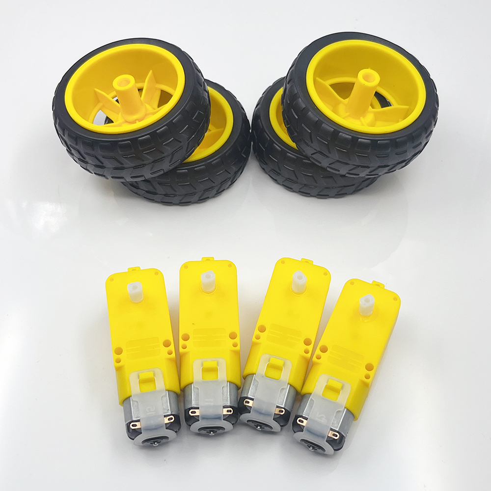 4pcs/lot Dual Shaft TT Gear Mo - Smart Home Arduino ulasan dan harga