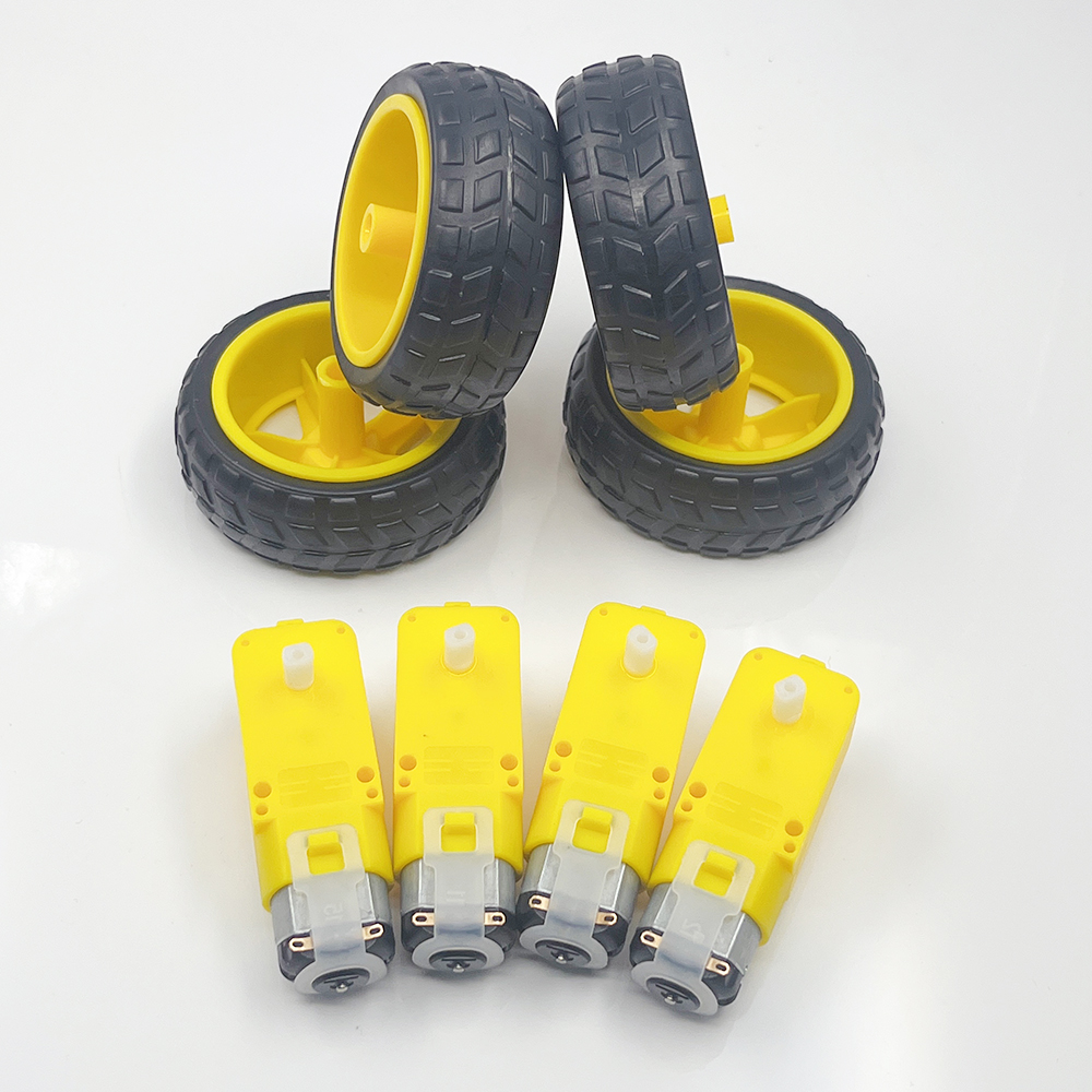 4pcs/lot Dual Shaft TT Gear Mo - Smart Home Arduino ulasan dan harga