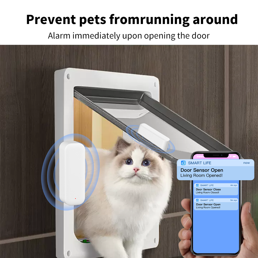 Tuya WiFi or ZigBee Door Windo - Smart Home Or Smart Home ulasan dan harga