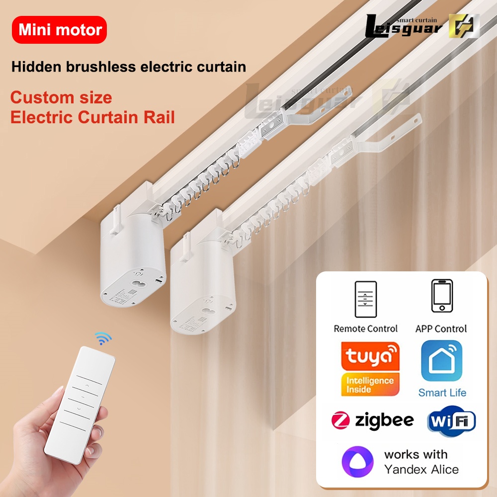 Mini Motor Tuya Wifi alexa Zig - Smart Home Living Room ulasan dan harga